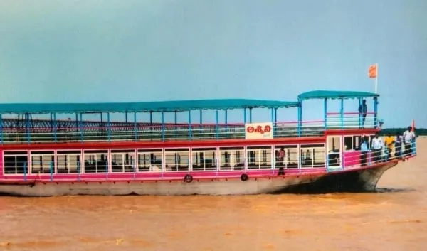 Aswini, our 120-passenger boat for Papikondalu boating on the Godavari